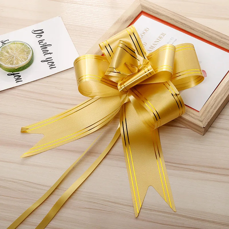 Laços Brancos para Carro de Casamento – Pack de 10 ou 20 Unidades