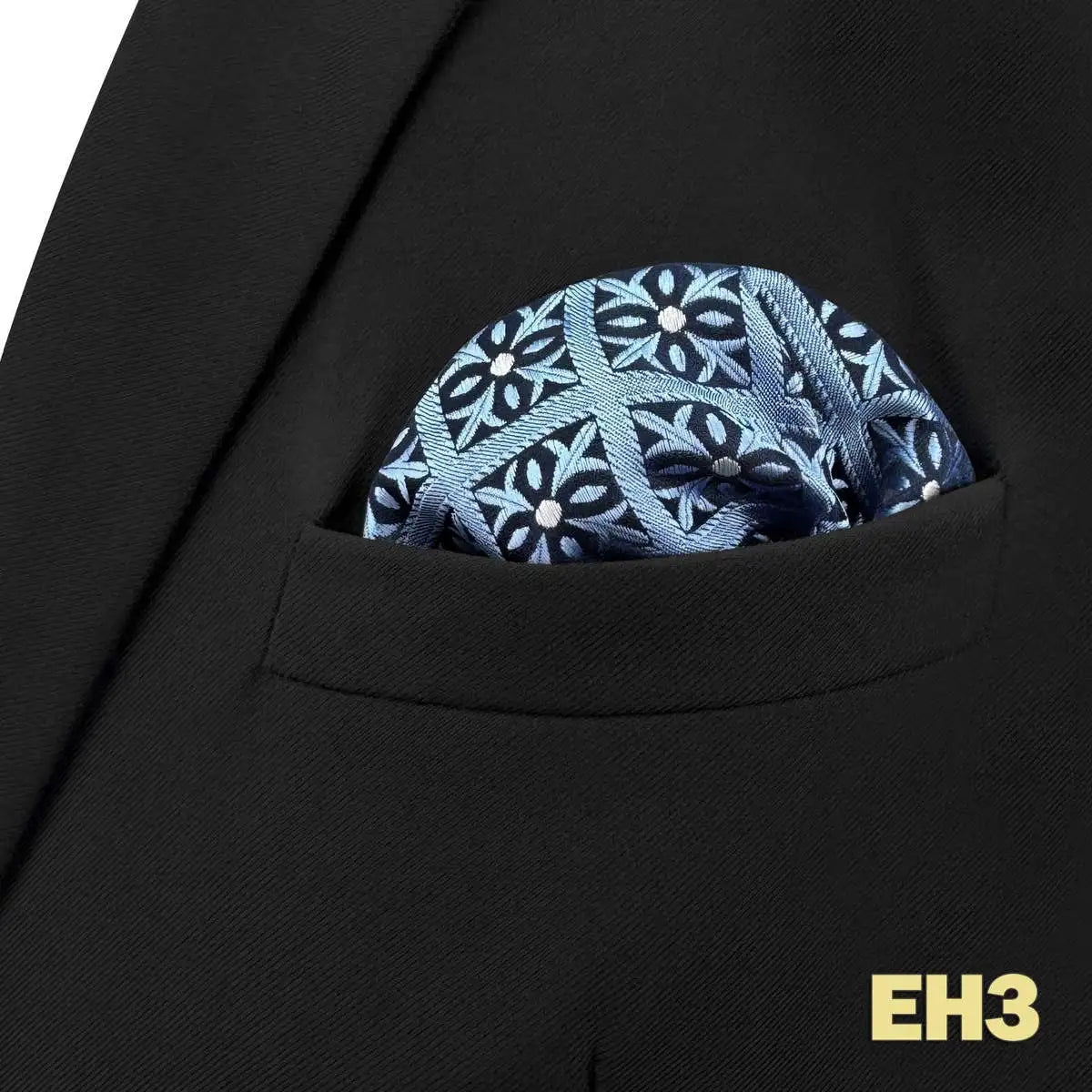 Lenço de Bolso Jacquard para Homem