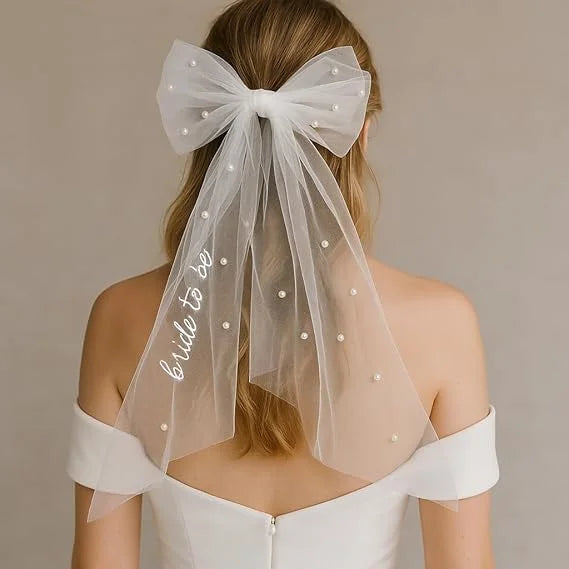 Kit "Bride to Be" – Faixa e Véu para Despedida de Solteira