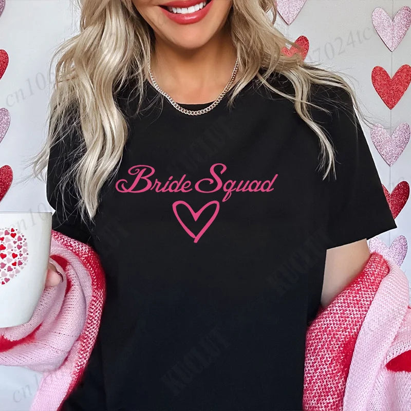 T-Shirt "Team Bride" para Mulher – Despedida de Solteira e Bridal Shower
