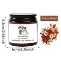 Vela Aromática Personalizada para Lembranças de Casamento — 70 g