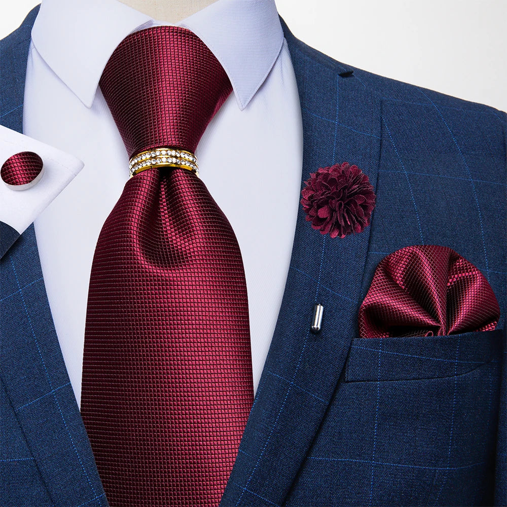 Conjunto Premium de Gravata Floral para Homem