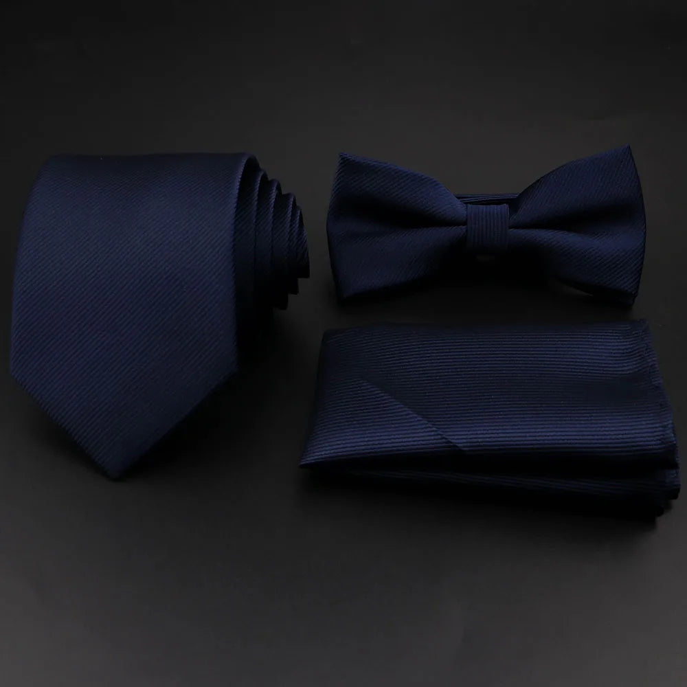 Conjunto Premium de Gravata e Laço para Homem