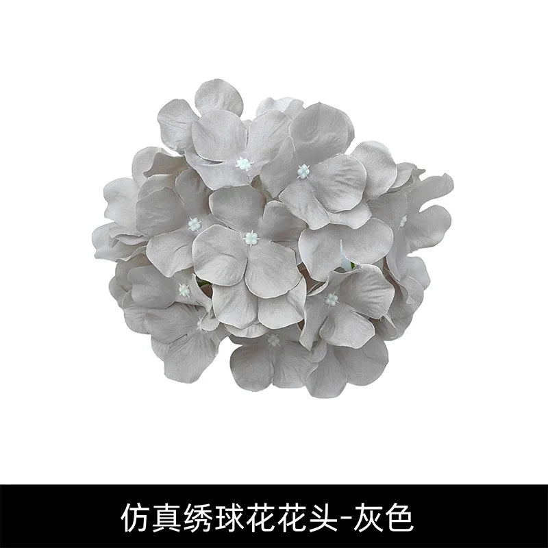 Ramo de Hortênsias Artificiais com 27 Flores – Decoração para Casamentos e Eventos