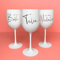 Copos de Champanhe Personalizados para Casamento — 450 ml