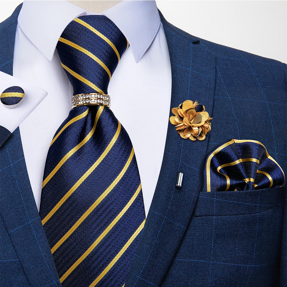 Conjunto Premium de Gravata Floral para Homem