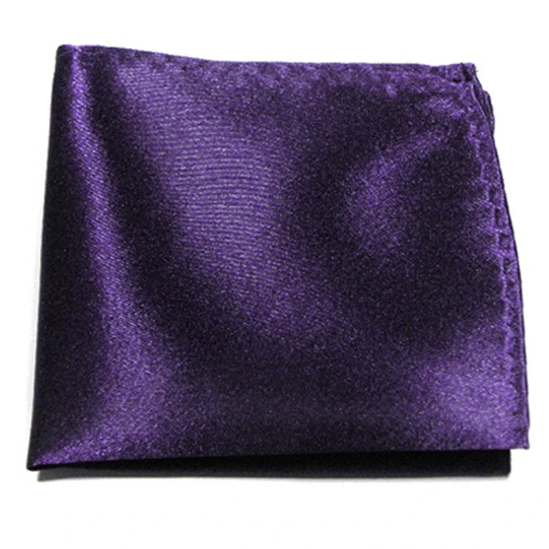 Lenço de Bolso em Cetim para Homem