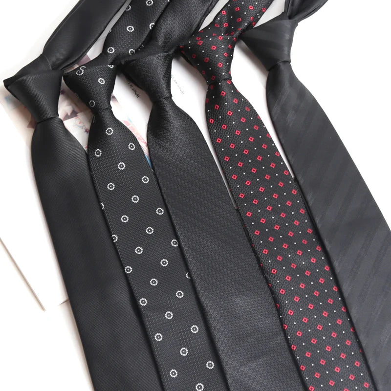 Gravata Masculina Jacquard 8 cm