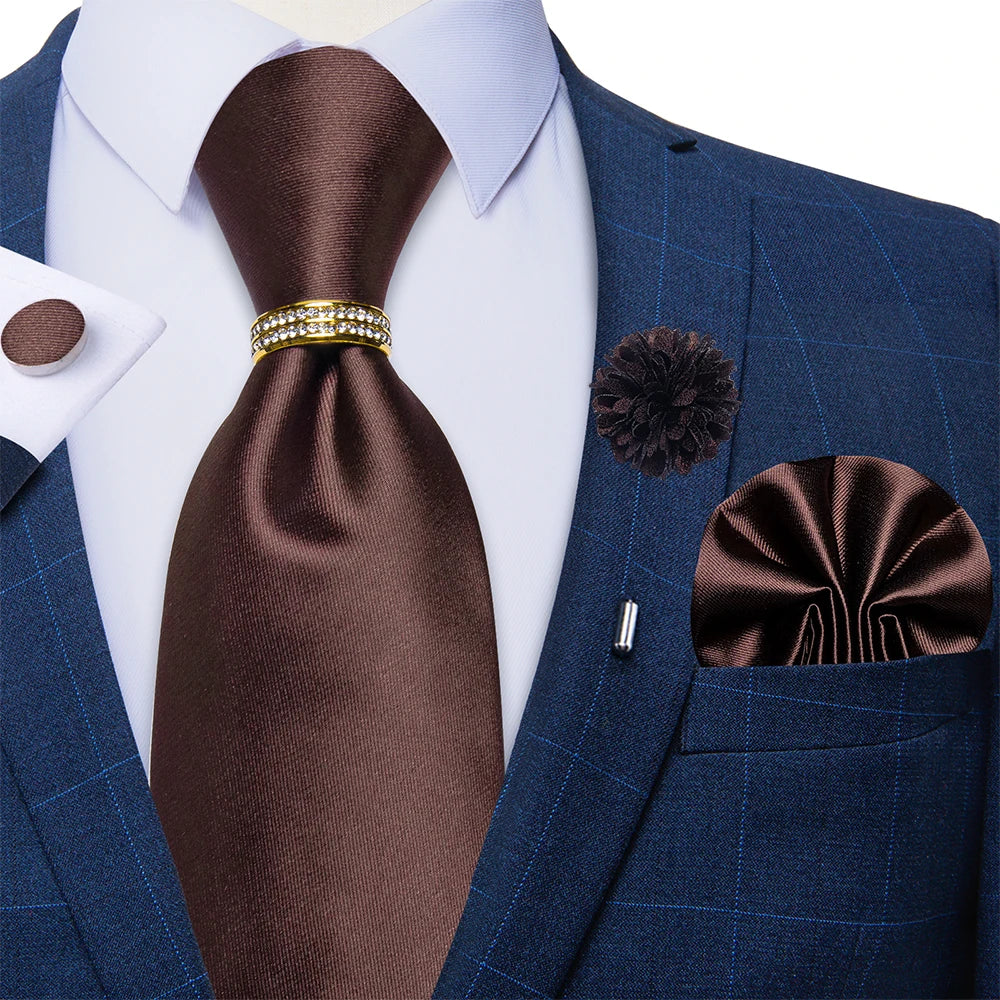 Conjunto Premium de Gravata Floral para Homem