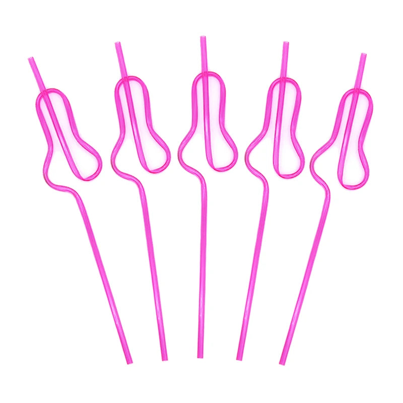 Palhinhas "Team Bride" para Despedida de Solteira – Pack de 5
