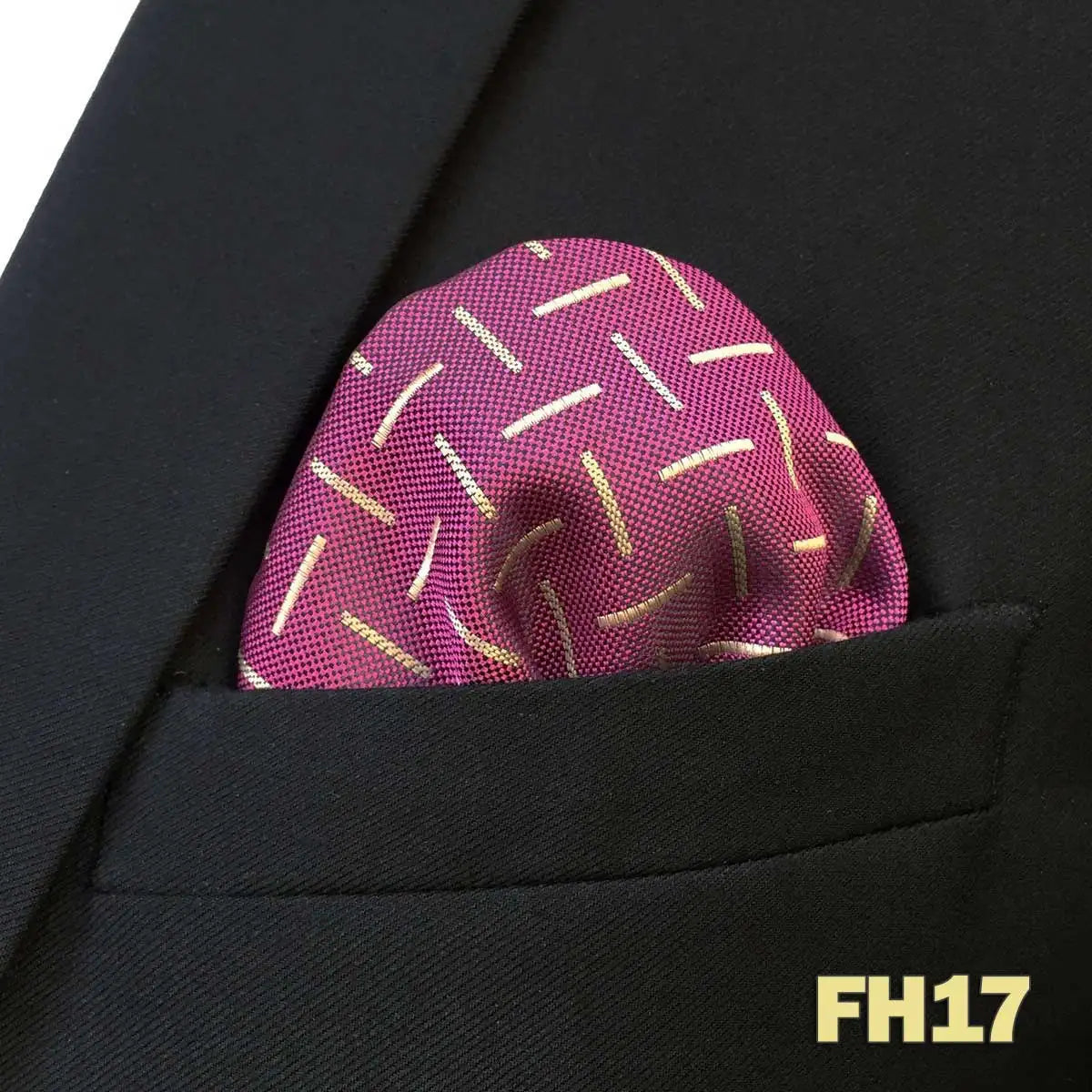 Lenço de Bolso Jacquard para Homem