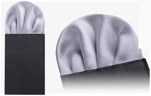 Lenço de Bolso Pré-Dobrado para Homem