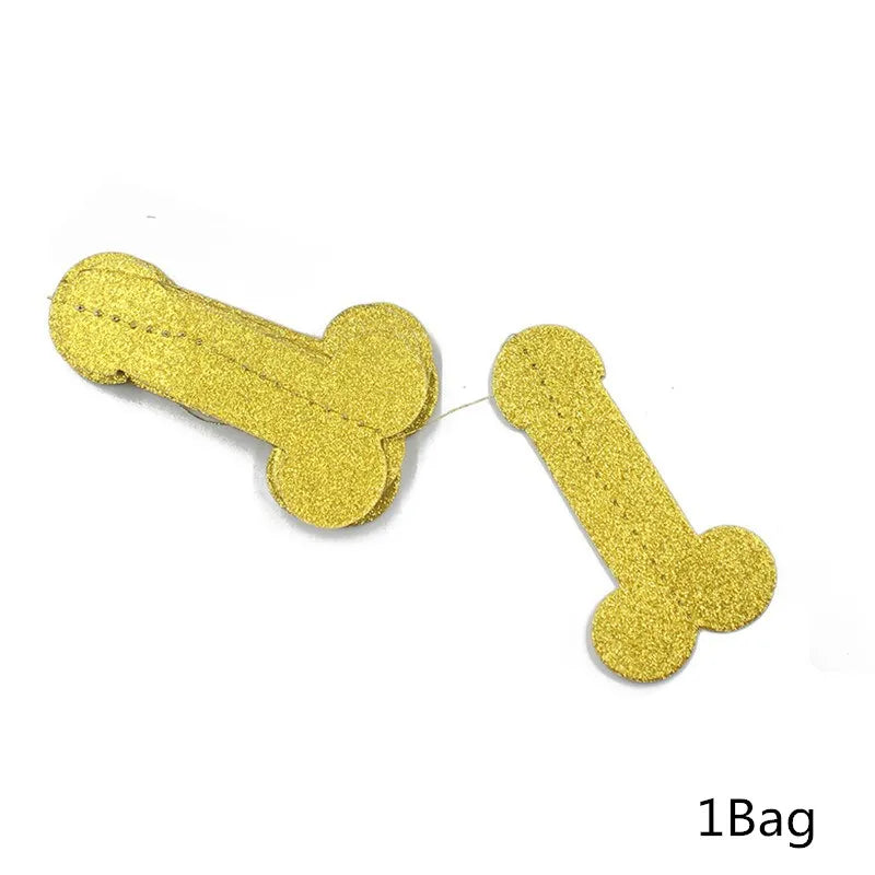 Kit de Decoração Divertido para Despedida de Solteira – Balão, Toppers, Palhinhas e Confettis