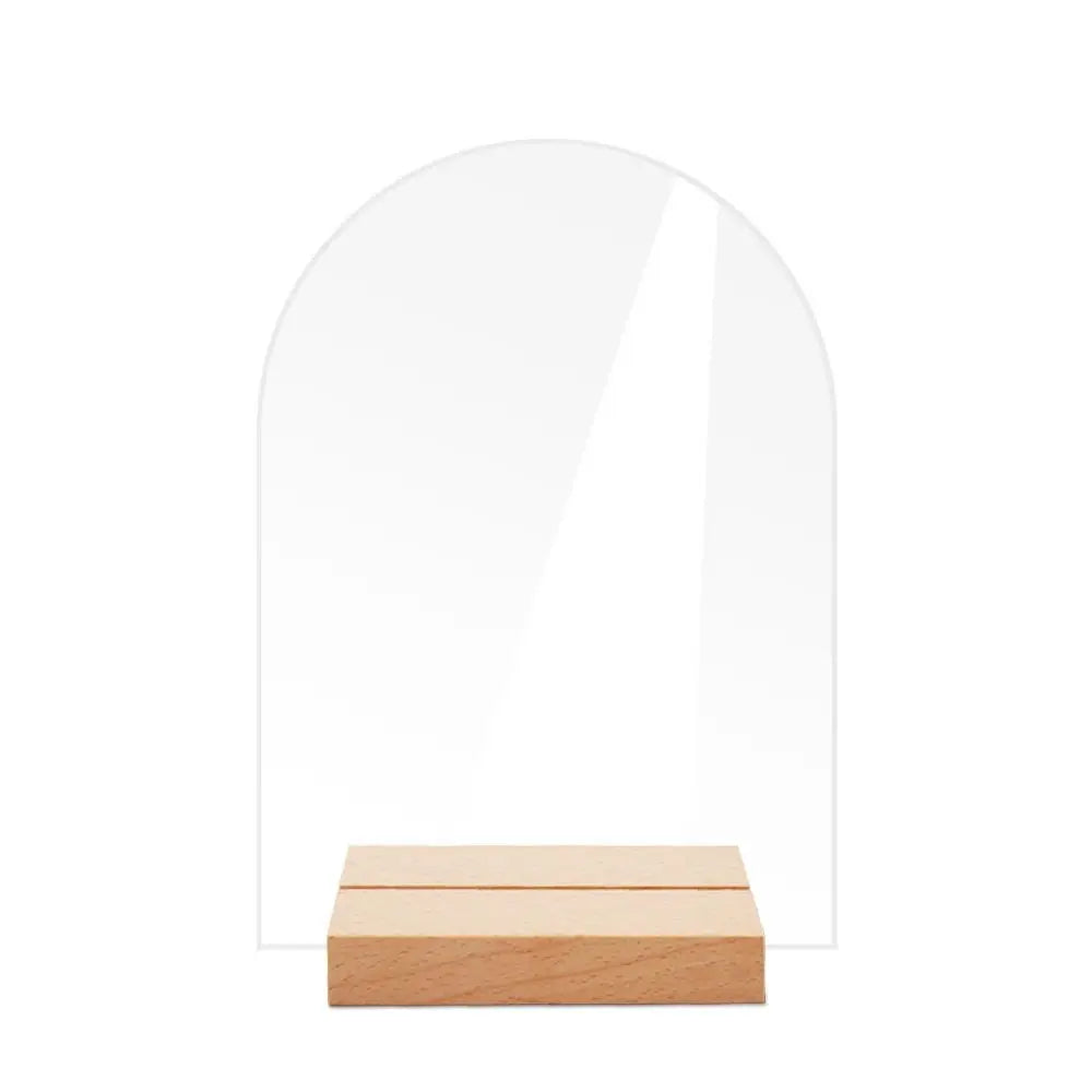 Suporte Acrílico para Cartões de Mesa, Menus e Números de Mesa