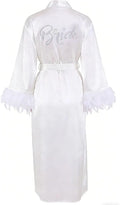 Robe de Noiva com Penas CINOLE — Sensual, Elegante e Inesquecível