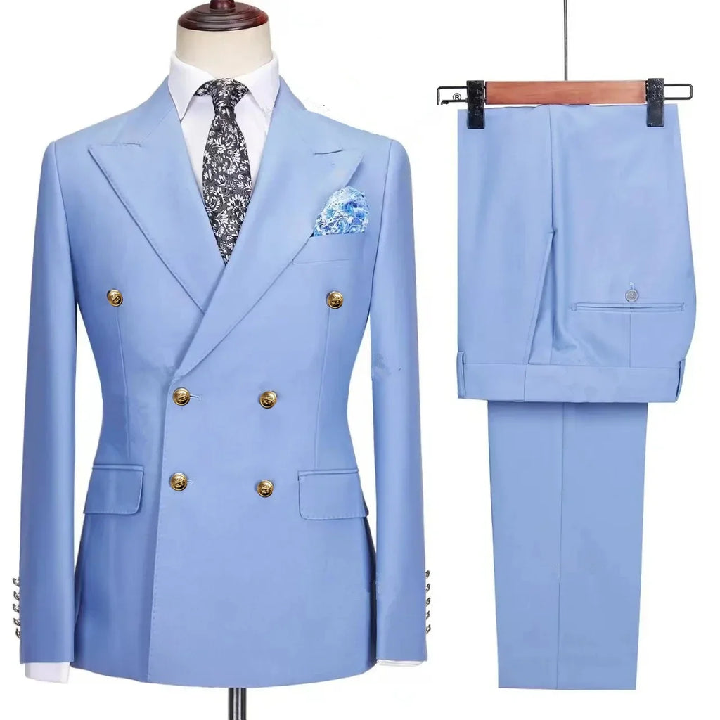 Fato Azul-Marinho de 2 Peças para Homem