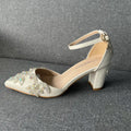 Sandálias de Noiva com Strass