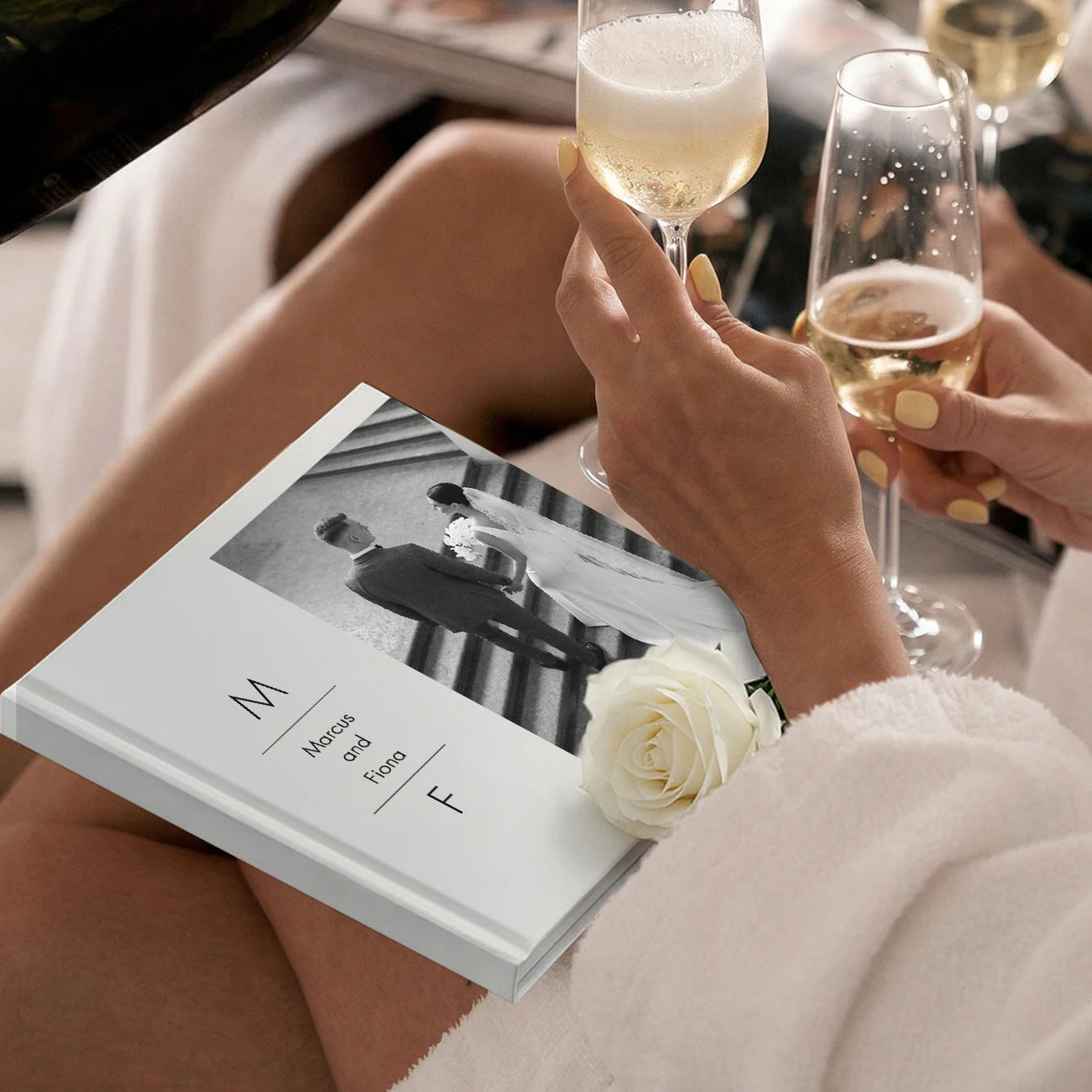Livro de Honra Personalizado com Fotografia | Capa Rígida Premium