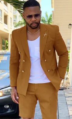 Fato Masculino com Blazer e Calções