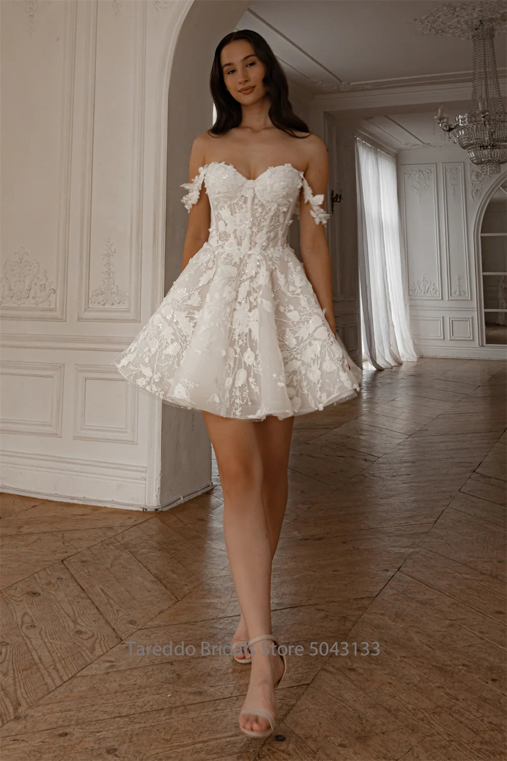 Vestido de Noiva 2 em 1 — Saia Removível (Personalizado)