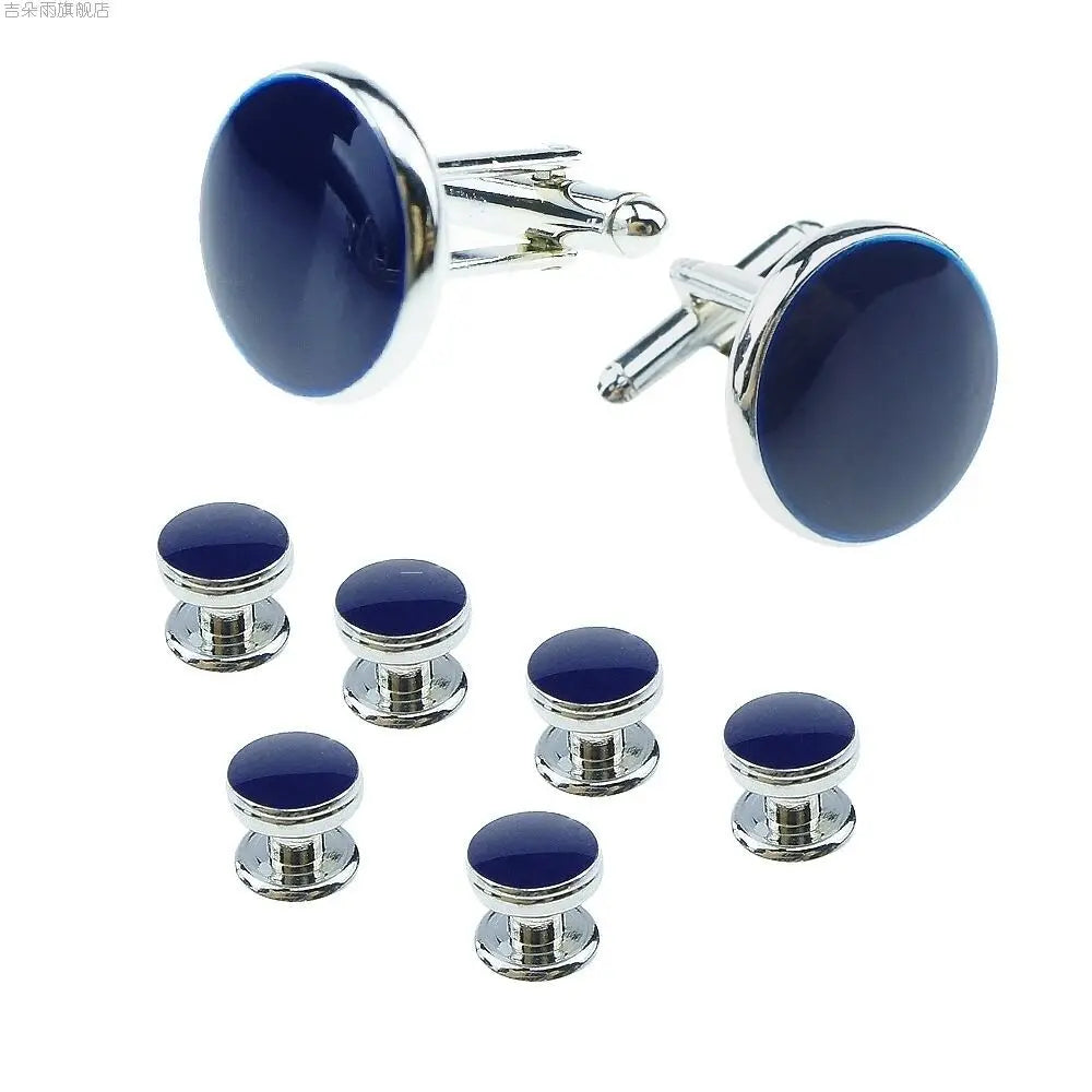 Conjunto de Botões de Punho e Pregadeiras para Smoking