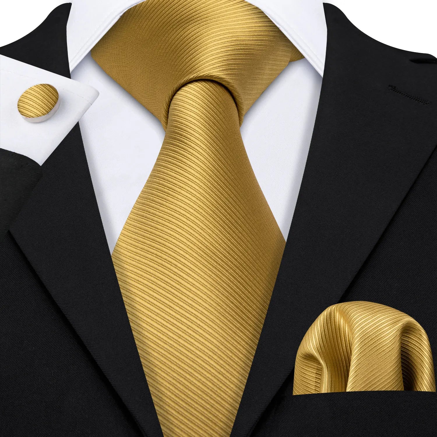 Conjunto de Gravata Jacquard Premium