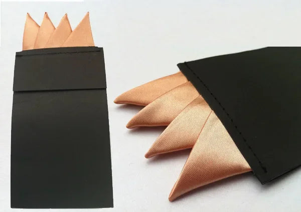 Lenço de Bolso Pré-Dobrado para Homem