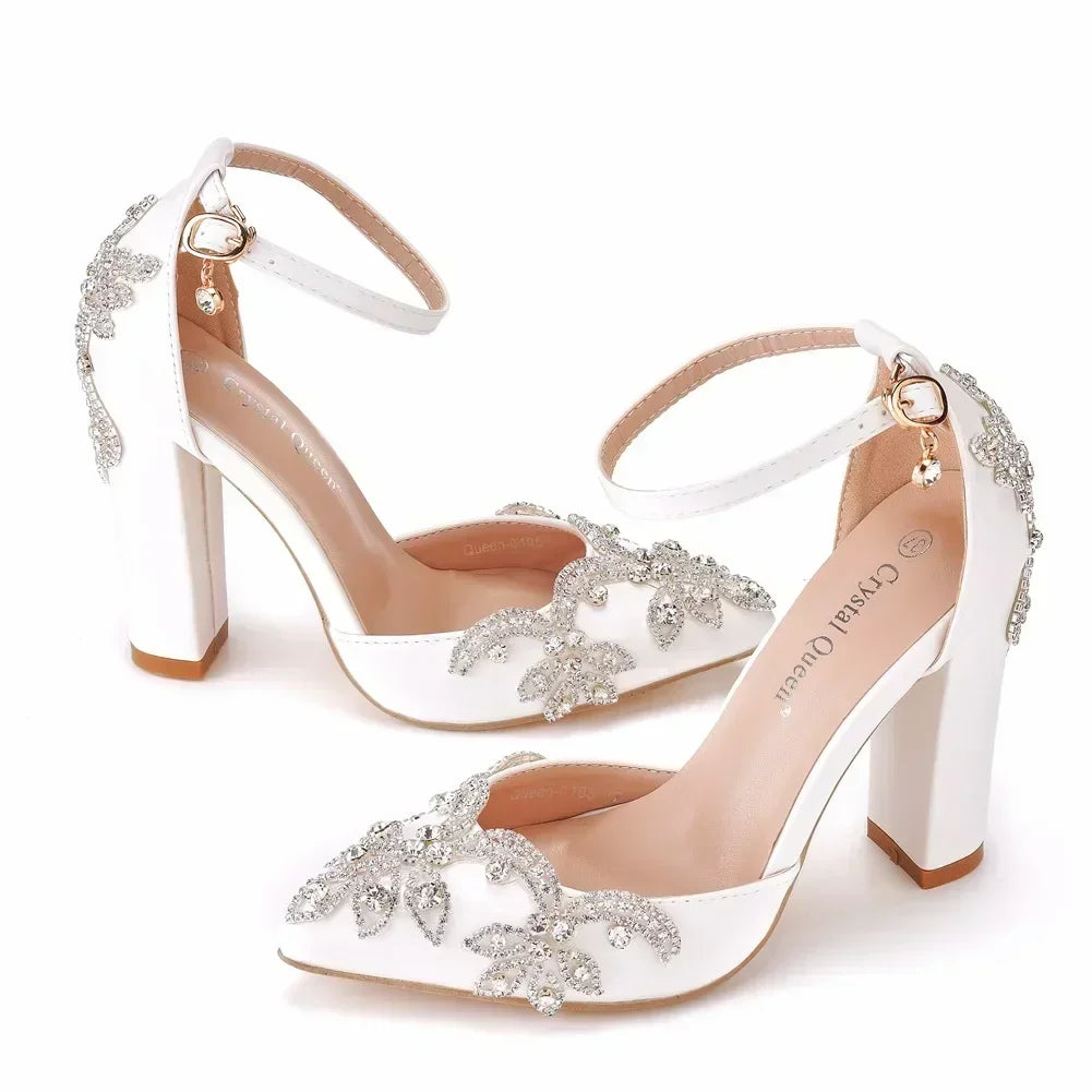 Sandálias de Noiva com Strass