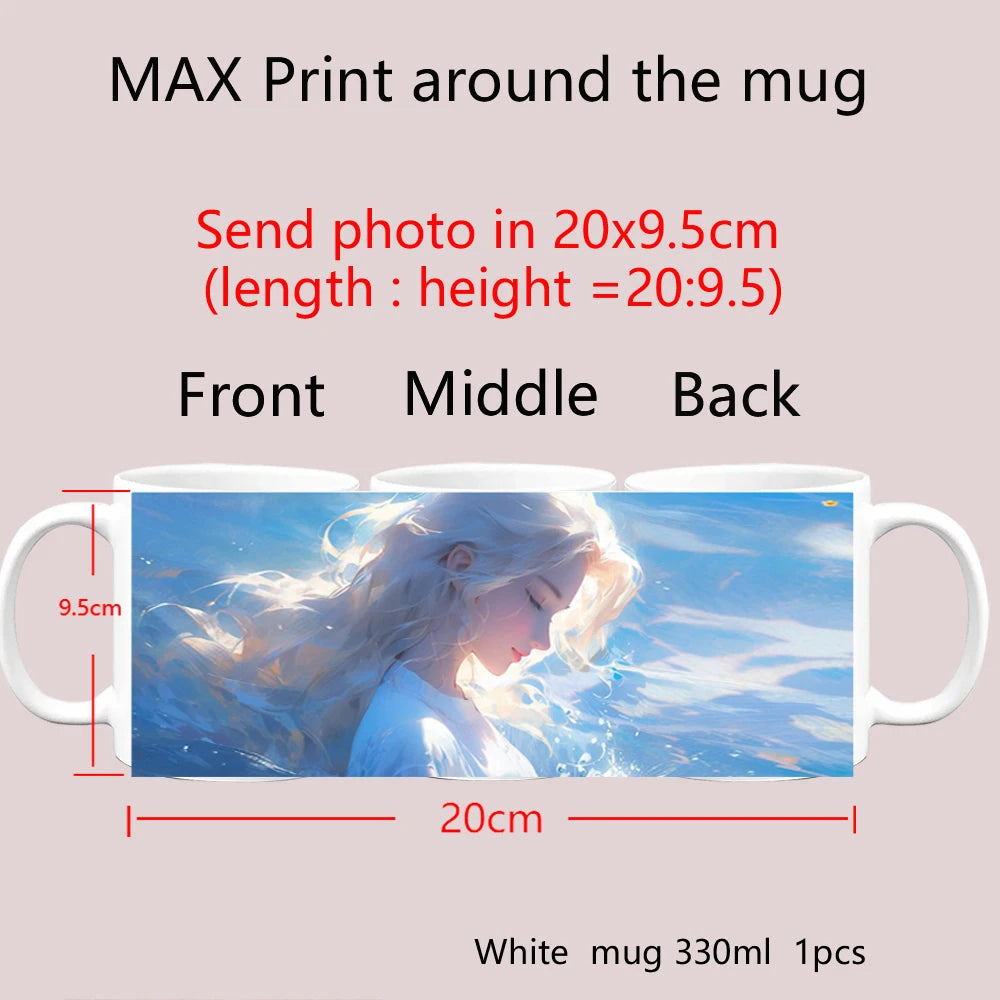 Caneca Personalizada com Foto, Nome e Mensagem