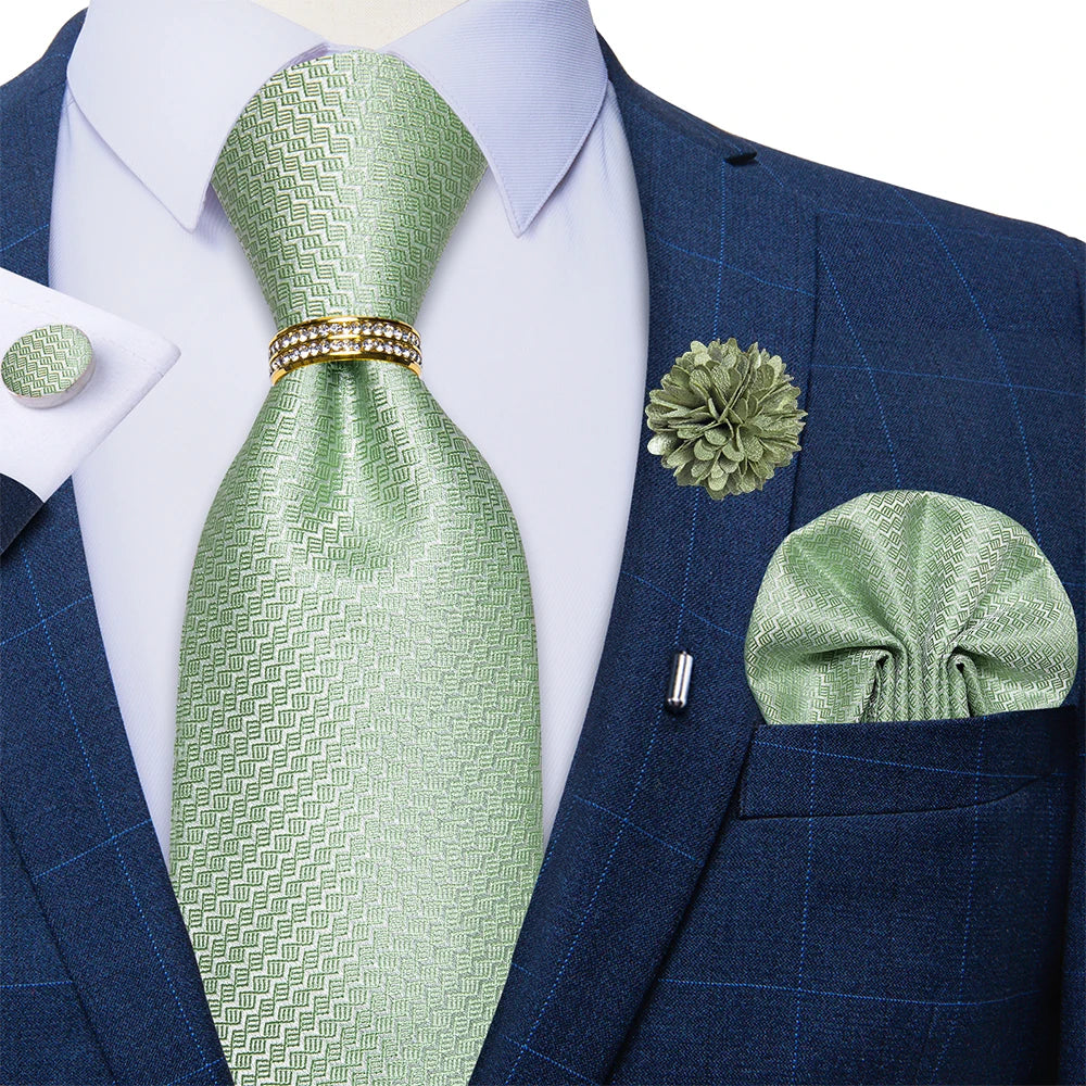 Conjunto Premium de Gravata Floral para Homem
