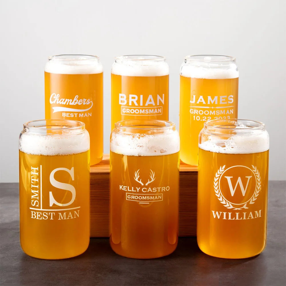 Copos de Cerveja Personalizados para Casamento