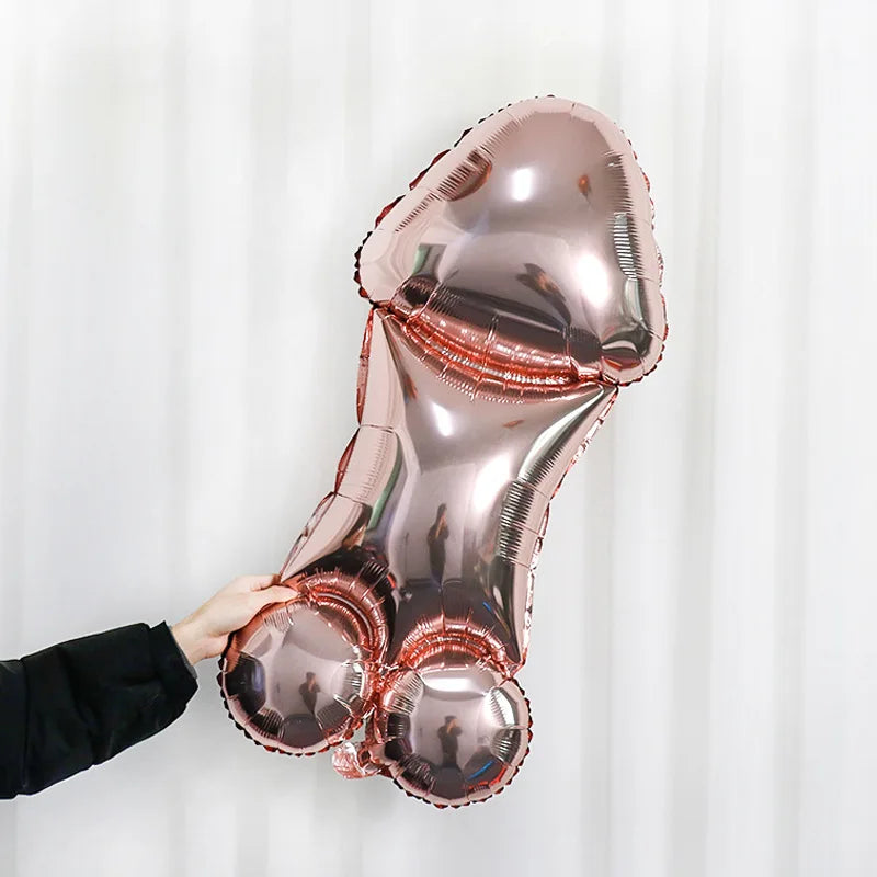Balão Decorativo em Alumínio – Design Divertido para Despedida de Solteira
