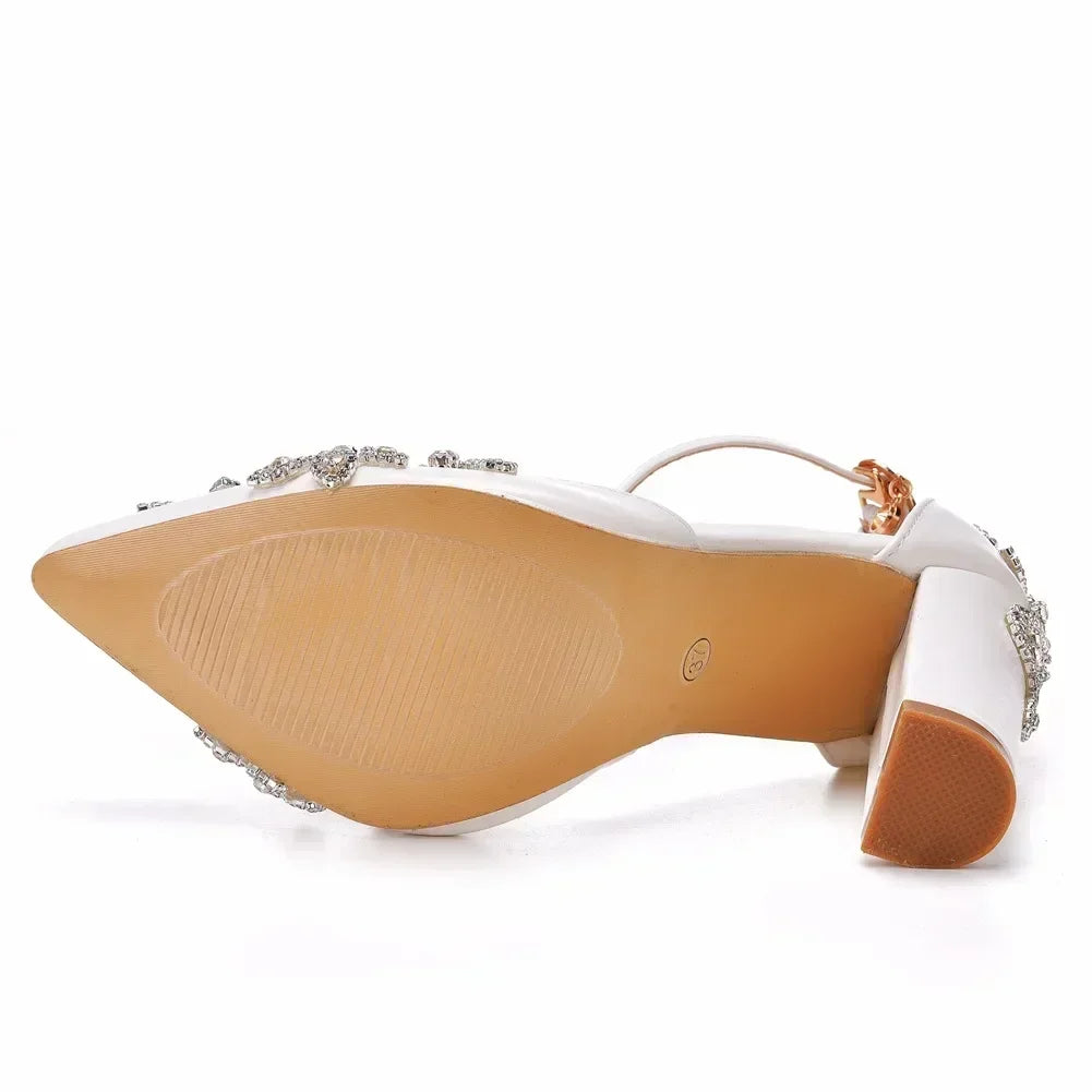 Sandálias de Noiva com Strass