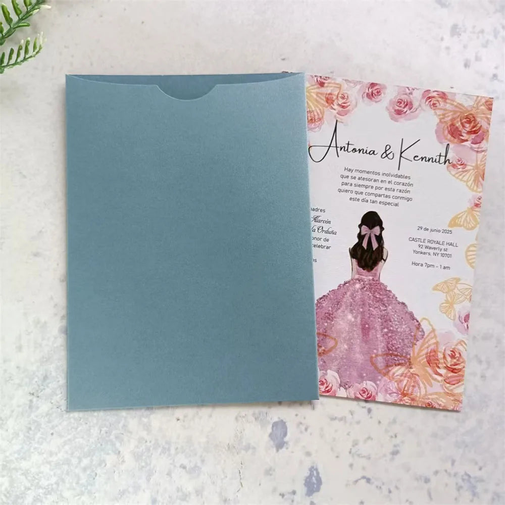 Envelopes Personalizados para Convites de Casamento