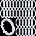 Conjunto de 24 Colares Havaianos LED Brancos – Iluminação para Festas e Eventos