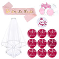 Kit Bride to Be 13 Peças – Acessórios para Despedida de Solteira