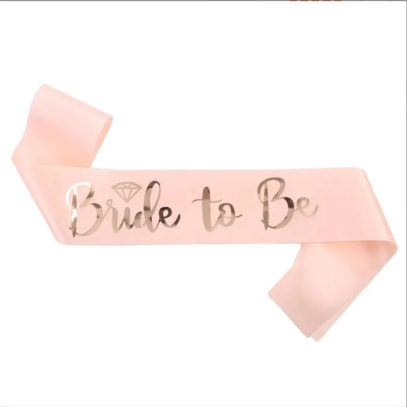 Kit de Decoração "Bride to Be" Rose Gold – Balões e Decoração para Despedida de Solteira