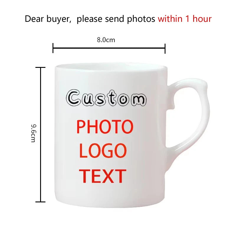Caneca Personalizada com Foto, Nome e Mensagem