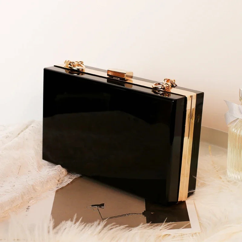 Clutch Acrílica Transparente