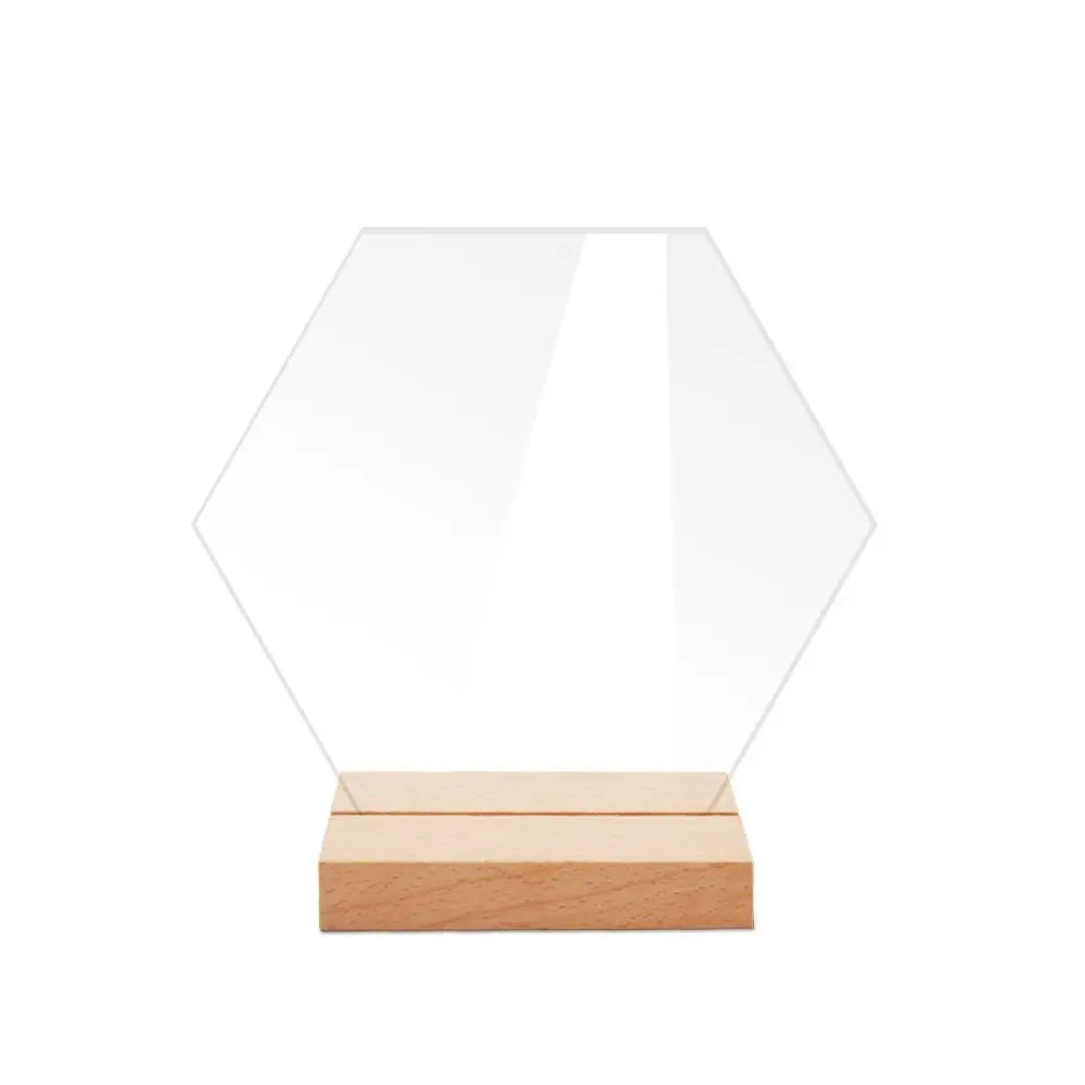 Suporte Acrílico para Cartões de Mesa, Menus e Números de Mesa