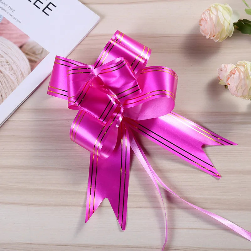 Laços Brancos para Carro de Casamento – Pack de 10 ou 20 Unidades