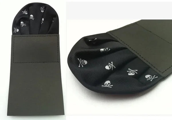 Lenço de Bolso Pré-Dobrado para Homem