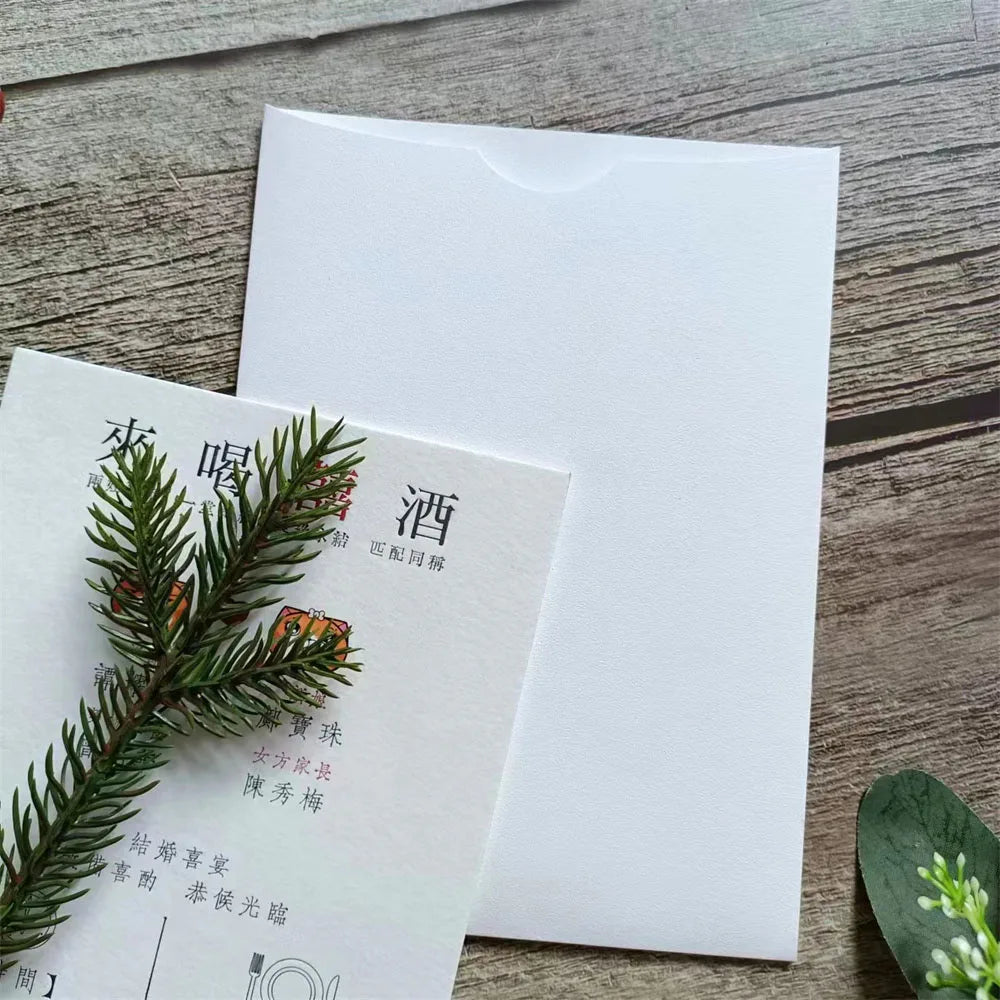 Envelopes Personalizados para Convites de Casamento