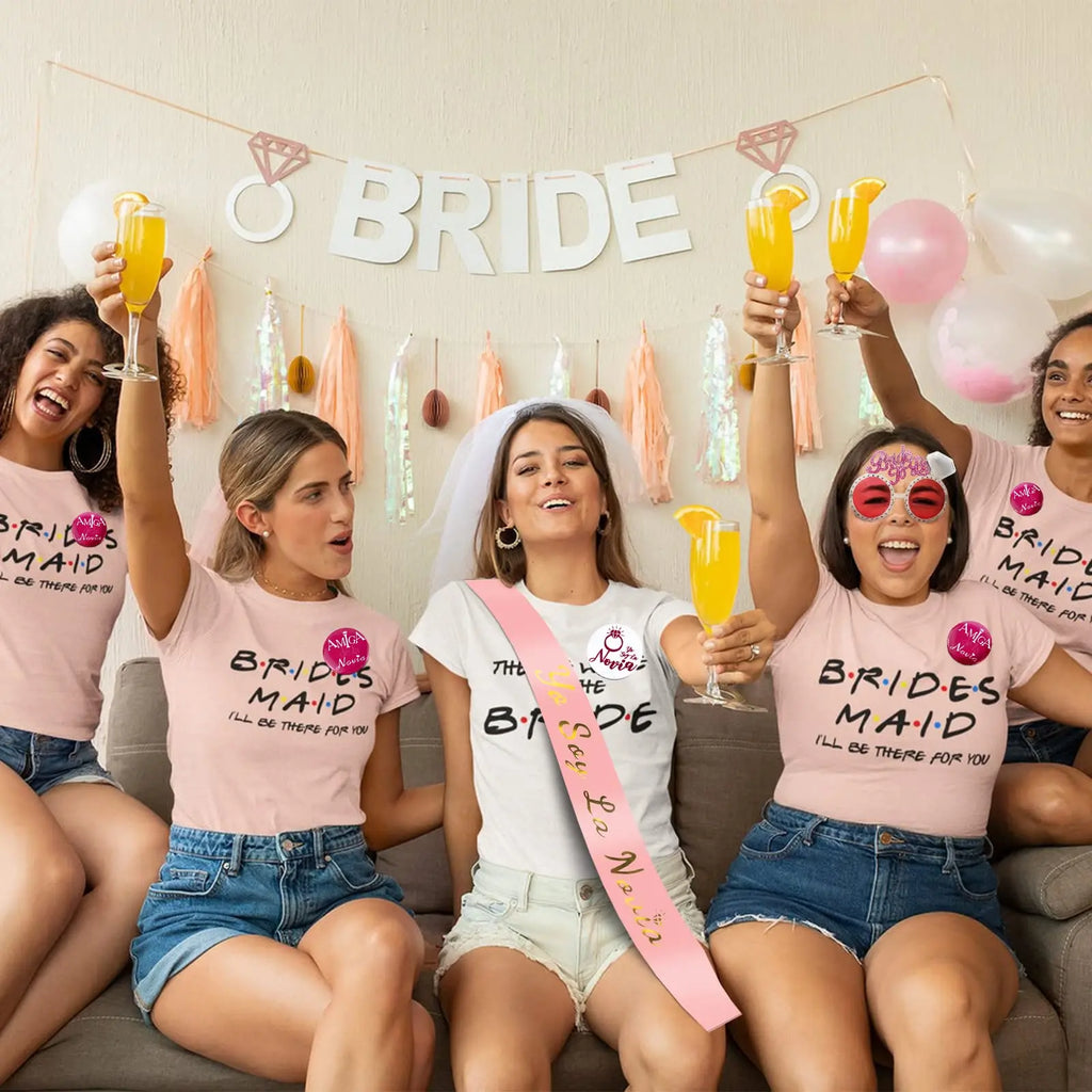 Kit Bride to Be 13 Peças – Acessórios para Despedida de Solteira