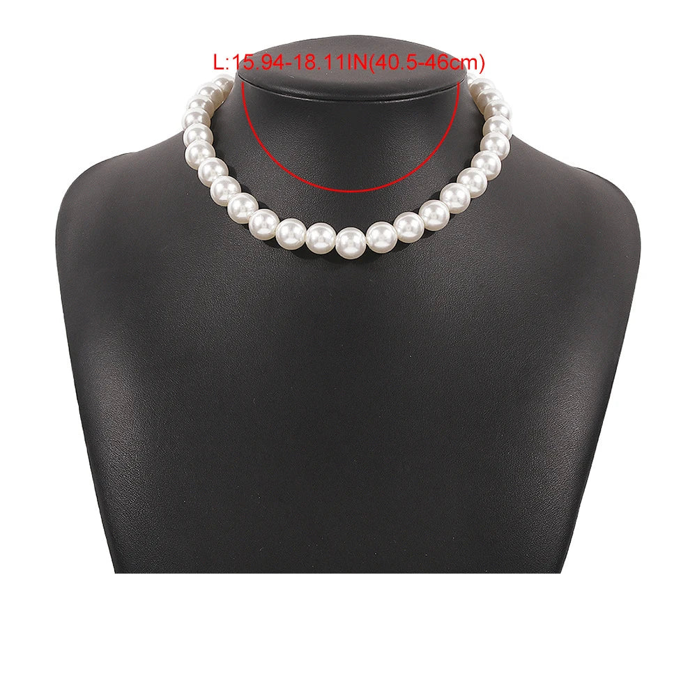 Colar Choker de Pérolas Elegante – Luxo Clássico para Noivas e Festas
