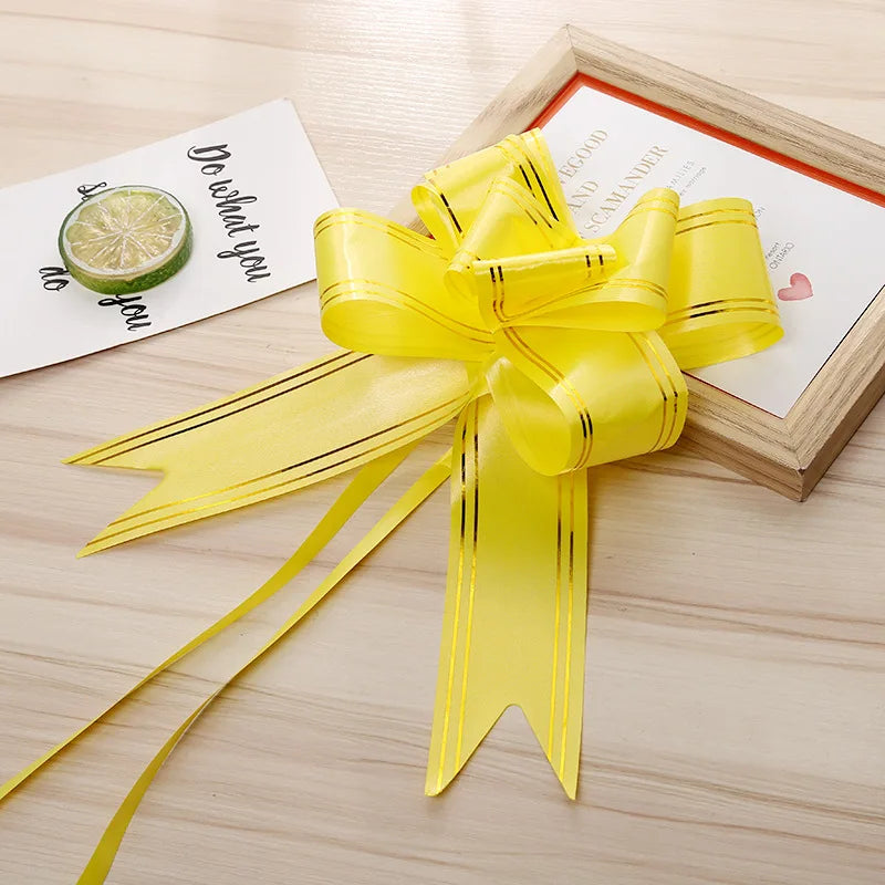 Laços Brancos para Carro de Casamento – Pack de 10 ou 20 Unidades
