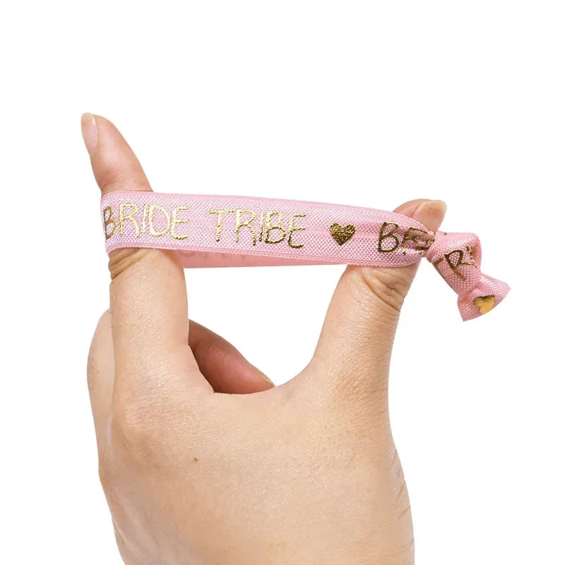 Pulseiras "Team Bride" – Conjunto para Despedida de Solteira (6 ou 11 Peças)