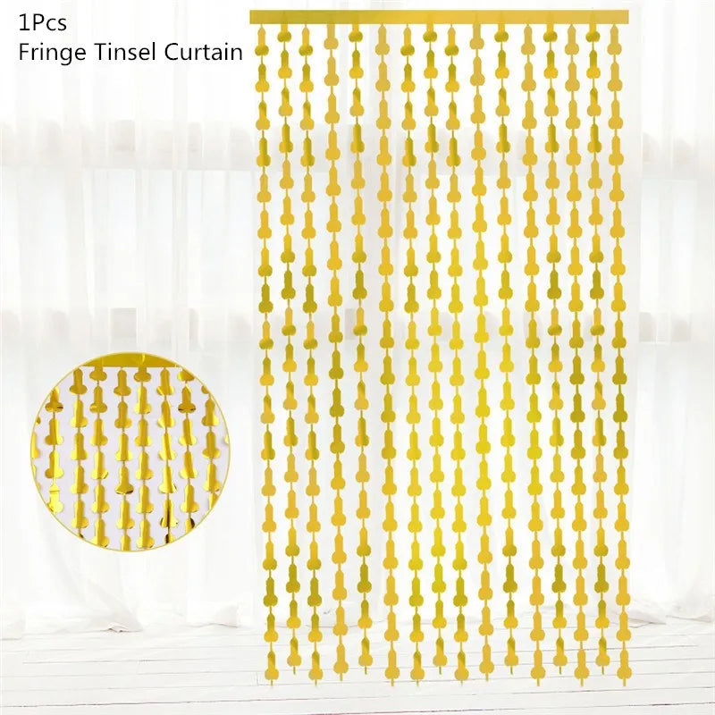 Kit de Decoração Divertido para Despedida de Solteira – Balão, Toppers, Palhinhas e Confettis