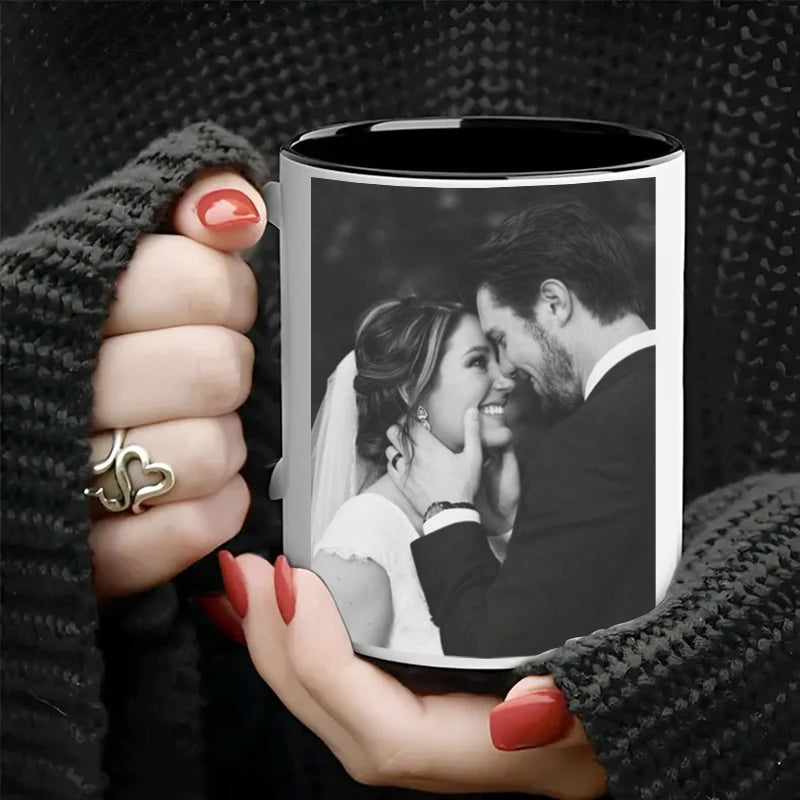 Caneca Personalizada com Foto, Nome e Mensagem