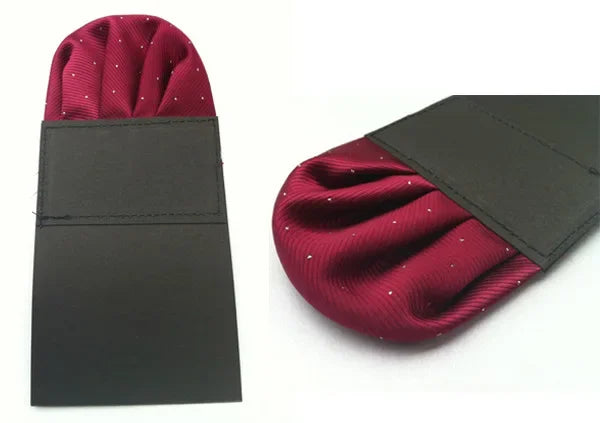 Lenço de Bolso Pré-Dobrado para Homem